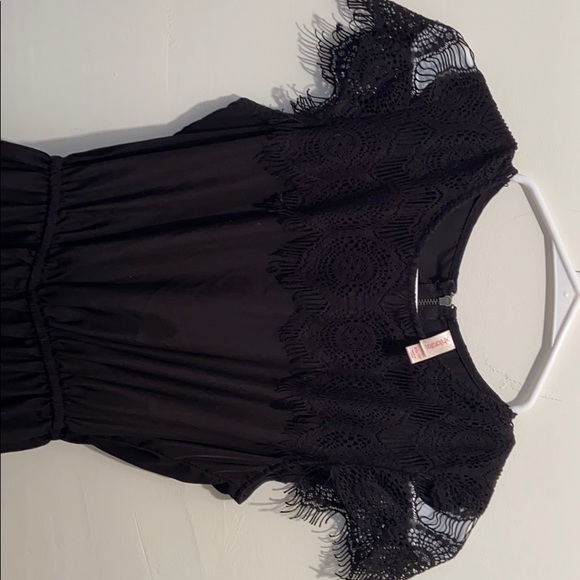 Black Xhilaration Jumpsuit - Picture 5 of 8